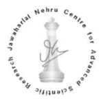 .Jawaharlal Nehru Centre for Advanced Scientific Research, Bangalore